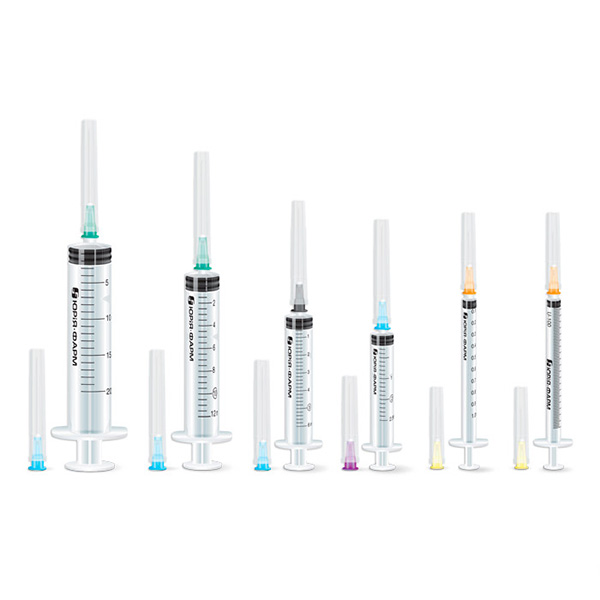 Шприц 10 ml (мл) луєр двохкомпонентний ін'єкційний одноразового застосування з голкою 0,8х38 mm (мм) (21Gх1 1/2)